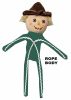 Rope Filled Farm Friends 15 Inch