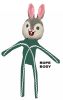 Rope Filled Farm Friends 15 Inch