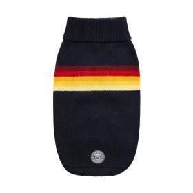 GF Pet Retro Sweater (Color: Navy, size: S)