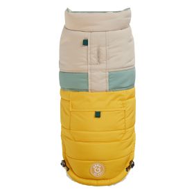 GF Pet Camplife Puffer (Color: Yellow, size: 2XS)