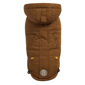 GF Pet Arctic Parka (Color: Wood, size: M)