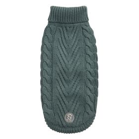 GF Pet Chalet Sweater (Color: Sage, size: M)
